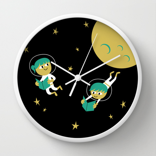 Reading Astronauts Clock